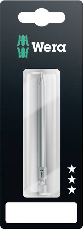 Produktbild: Wera 851/4 Z SB SiS 05073521001 Kreuzschlitz-Bit PH 2 Werkzeugstahl legiert, z&auml;hhart F 6.3 1 St.