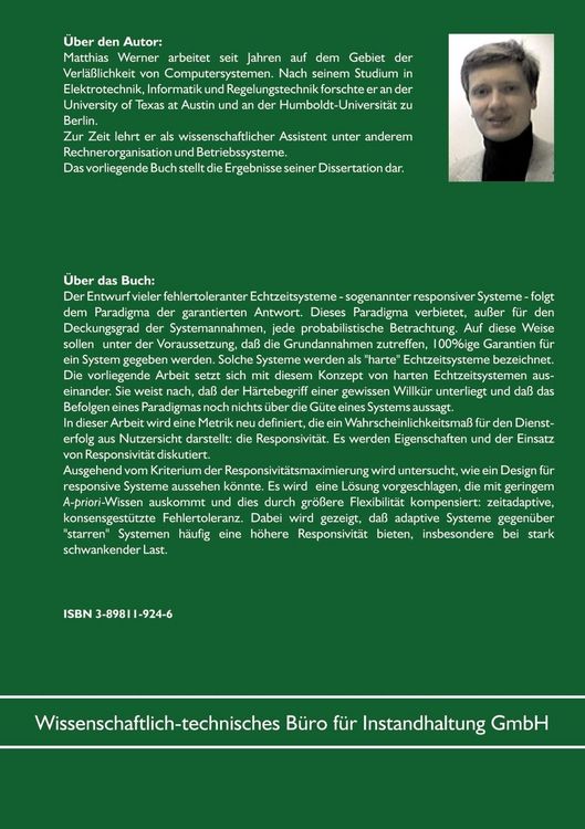 Produktbild: Responsivit&auml;t - Ein konsensbasieter Ansatz