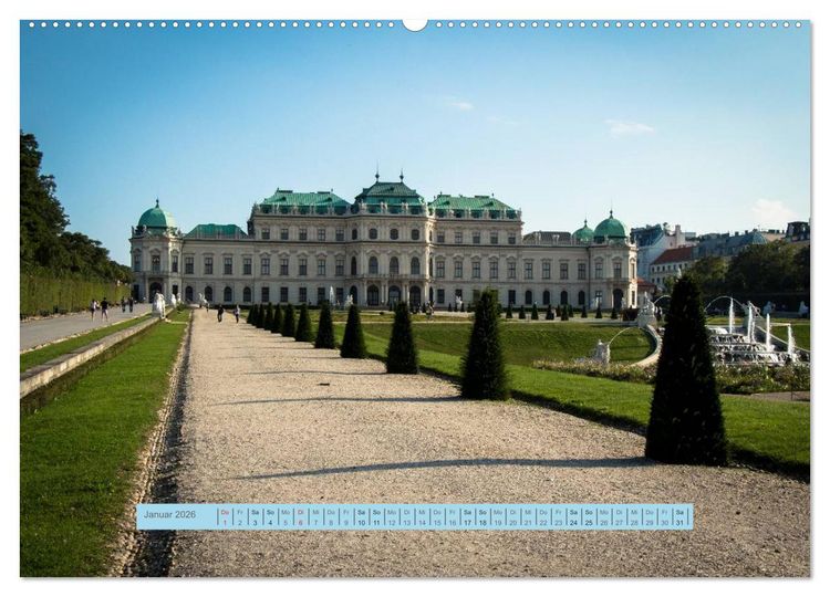 Produktbild: St&auml;dtereise Wien (Wandkalender 2026 DIN A2 quer), CALVENDO Monatskalender