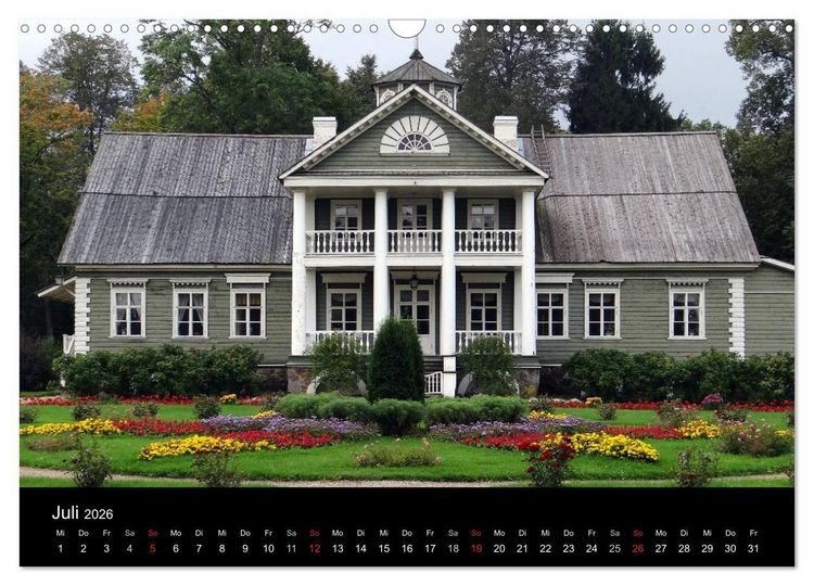 Produktbild: PUSCHKINS RUSSLAND (Wandkalender 2026 DIN A3 quer), CALVENDO Monatskalender