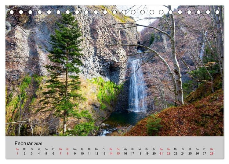 Produktbild: Bezaubernde Ard&egrave;che (Tischkalender 2026 DIN A5 quer), CALVENDO Monatskalender