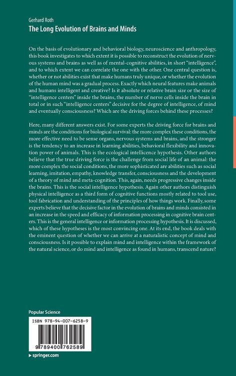 Produktbild: The Long Evolution of Brains and Minds
