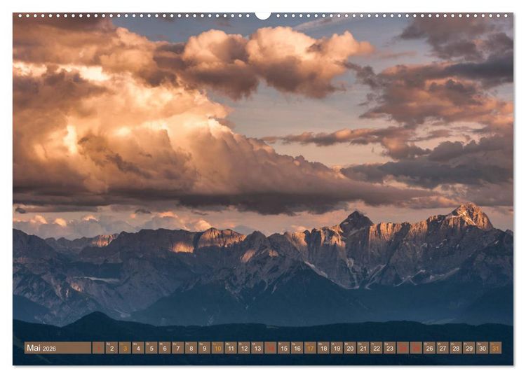 Produktbild: DOBRATSCH - Die Magie der Fernsicht (Wandkalender 2026 DIN A2 quer), CALVENDO Monatskalender