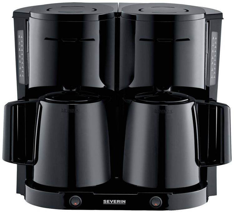 Produktbild: Severin KA 9315 Kaffeemaschine Schwarz Fassungsverm&ouml;gen Tassen=16 Isolierkanne