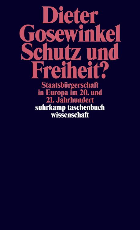 Produktbild: Schutz und Freiheit?
