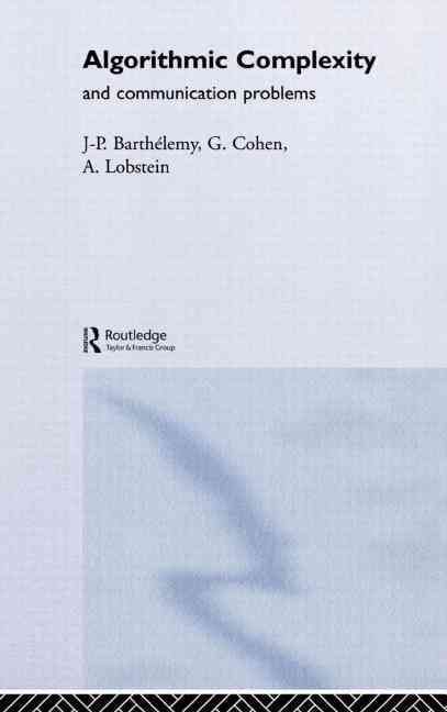 Produktbild: Barthelemy, J: Algorithmic Complexity and Telecommunication