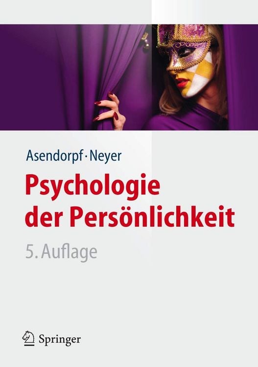 Produktbild: Psychologie der Pers&ouml;nlichkeit