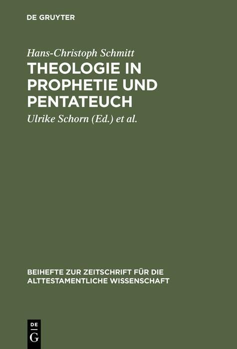 Produktbild: Theologie in Prophetie und Pentateuch