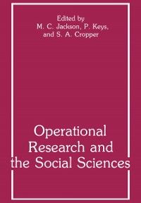 Produktbild: Operational Research and the Social Sciences