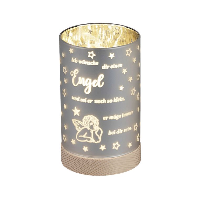 Produktbild: formano Deko-Licht 15cm Spruch + Timer Deko-Licht 15cm Spruch + Timer