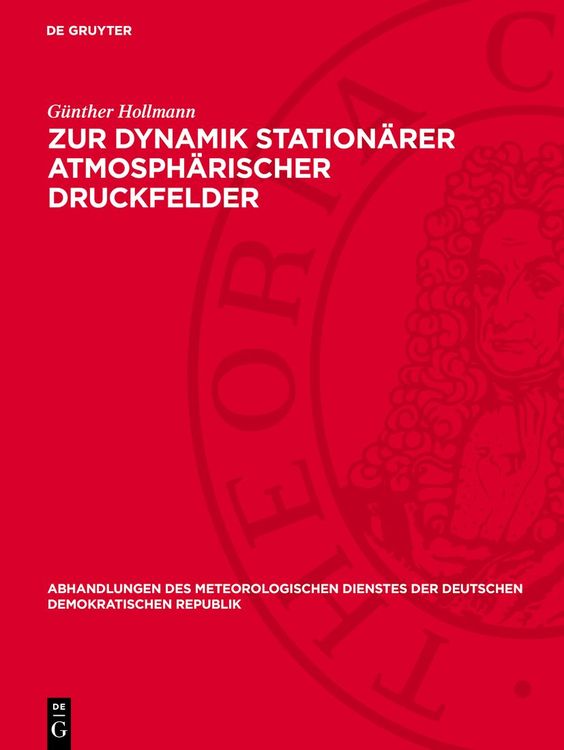 Produktbild: Zur Dynamik station&auml;rer atmosph&auml;rischer Druckfelder