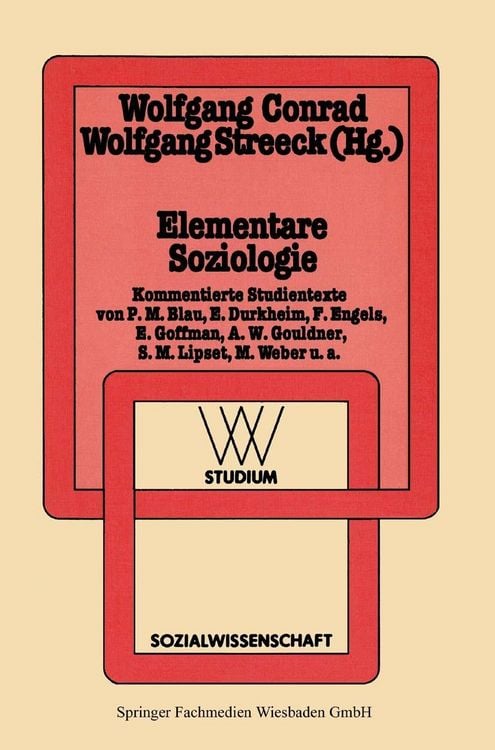 Produktbild: Elementare Soziologie