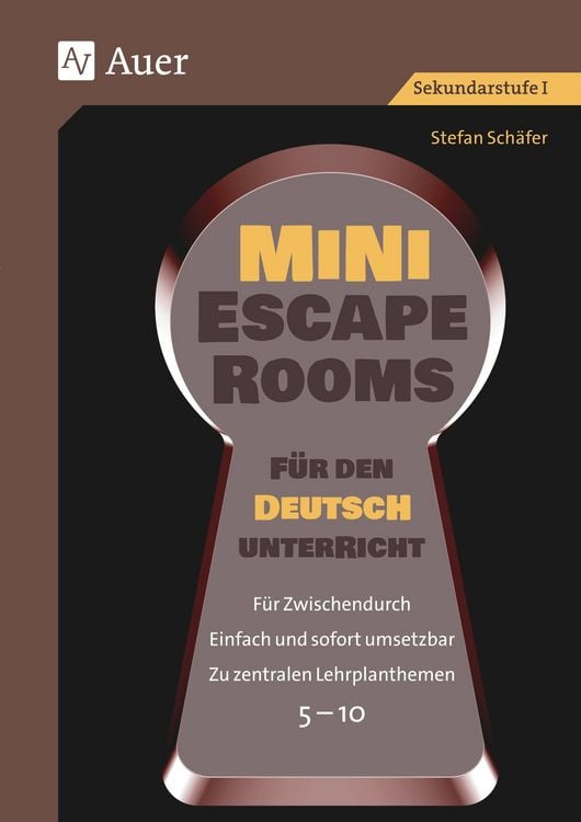 Produktbild: Mini-Escape Rooms für den Deutschunterricht
