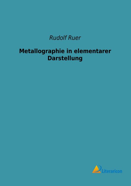 Produktbild: Metallographie in elementarer Darstellung