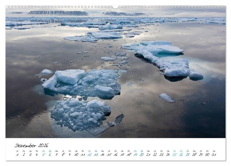 Produktbild: 78&deg; Nord - Arktische Momente in Svalbard (hochwertiger Premium Wandkalender 2026 DIN A2 quer), Kunstdruck in Hochglanz