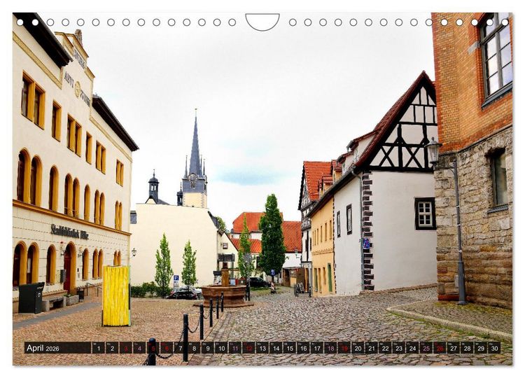 Produktbild: Rund um P&ouml;&szlig;neck - Im Saale-Orla-Kreis (Wandkalender 2026 DIN A4 quer), CALVENDO Monatskalender
