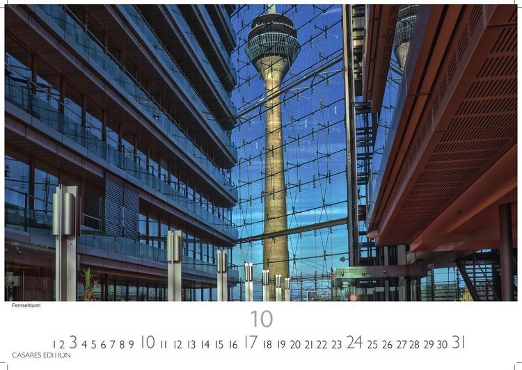 Produktbild: D&uuml;sseldorf Kalender 2027 &ndash; Wandkalender | Fotokalender Deutschland 24x35cm &ndash; 12 gro&szlig;formatige Fotomotive in Top-Qualit&auml;t der Rheinmetropole