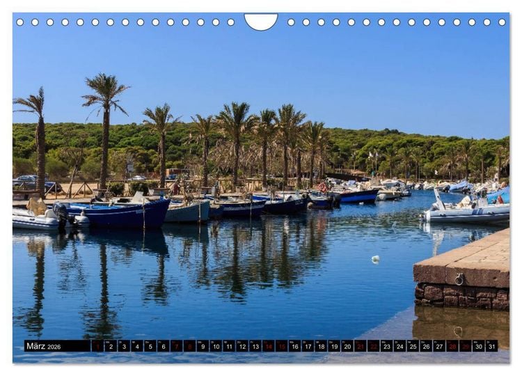 Produktbild: Faszination Sardinien (Wandkalender 2026 DIN A4 quer), CALVENDO Monatskalender