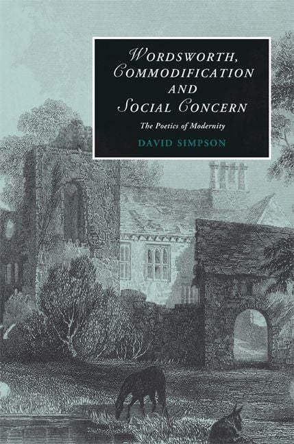 Produktbild: Wordsworth, Commodification, and Social Concern