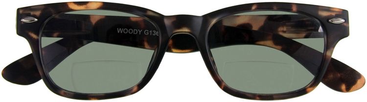 Produktbild: Lesebrille WOODY SUN-BI, havanna, +1.50 dpt mit Etui