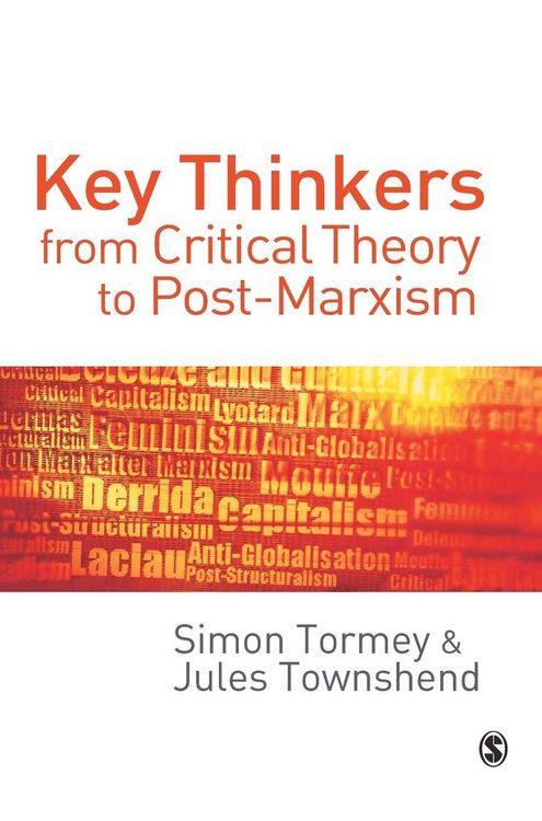 Produktbild: Key Thinkers from Critical Theory to Post-Marxism