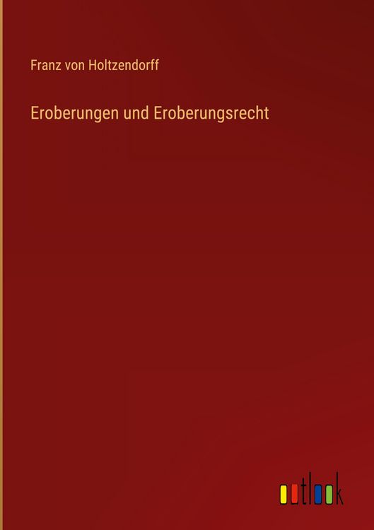 Produktbild: Eroberungen und Eroberungsrecht