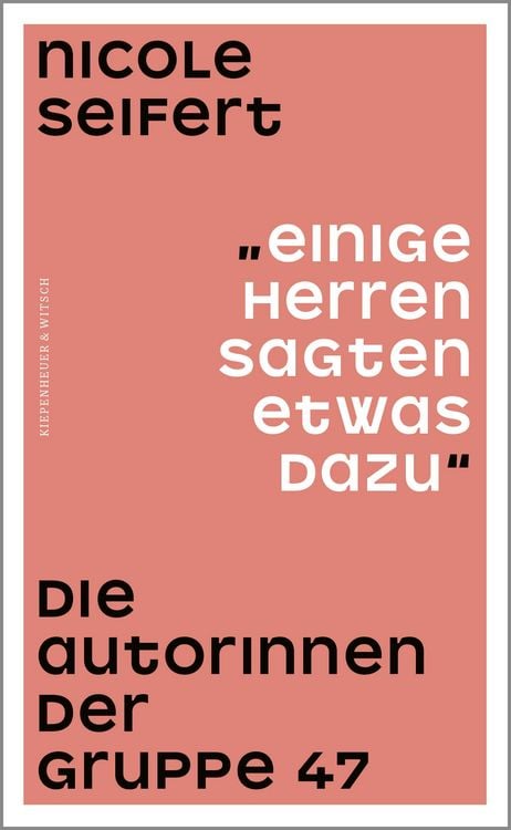 Produktbild: "Einige Herren sagten etwas dazu"