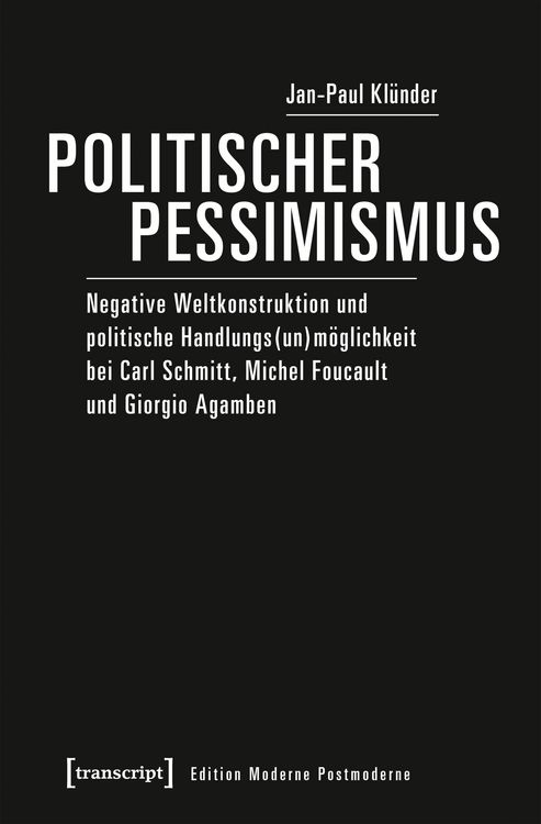 Produktbild: Politischer Pessimismus