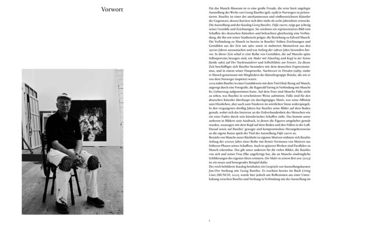 Produktbild: Georg Baselitz. F&uuml;&szlig;e zuerst