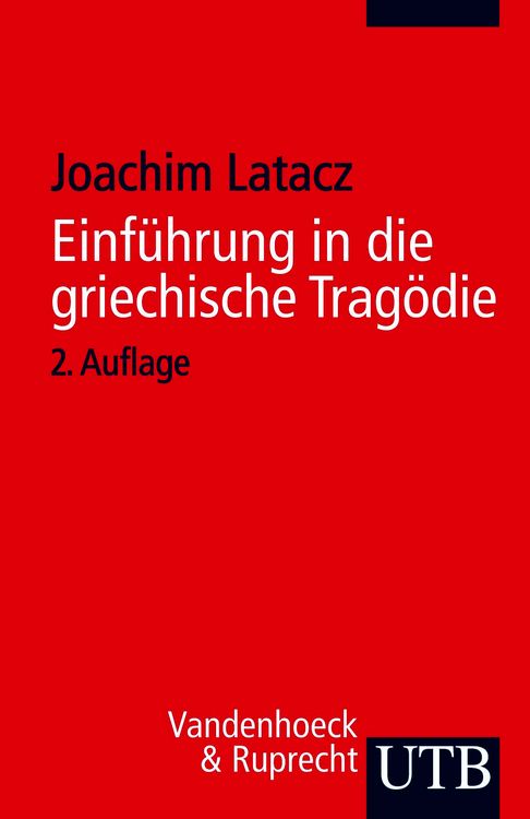 Produktbild: Einf&uuml;hrung in die griechische Trag&ouml;die