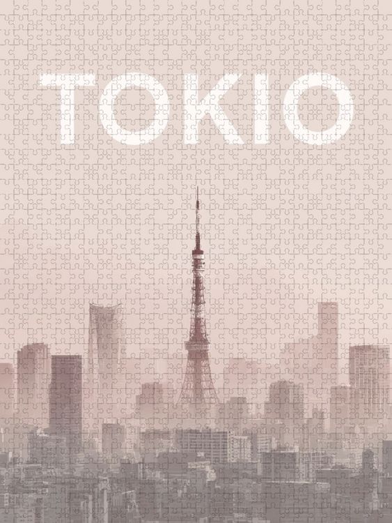 Produktbild: CALVENDO Puzzle Tokio | 1000 Teile Lege-Gr&ouml;&szlig;e 64x48cm Foto-Puzzle f&uuml;r gl&uuml;ckliche Stunden