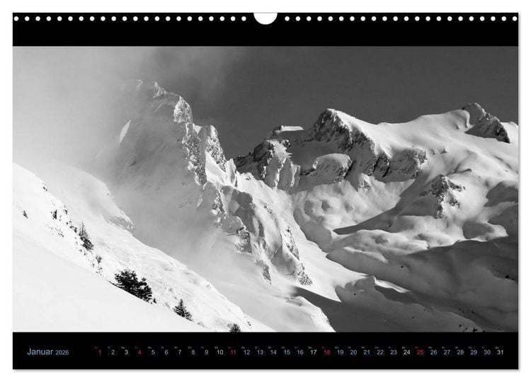 Produktbild: Region Oberstdorf - Kleinwalsertal und Nebelhorn (Wandkalender 2026 DIN A3 quer), CALVENDO Monatskalender