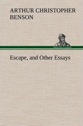 Produktbild: Escape, and Other Essays
