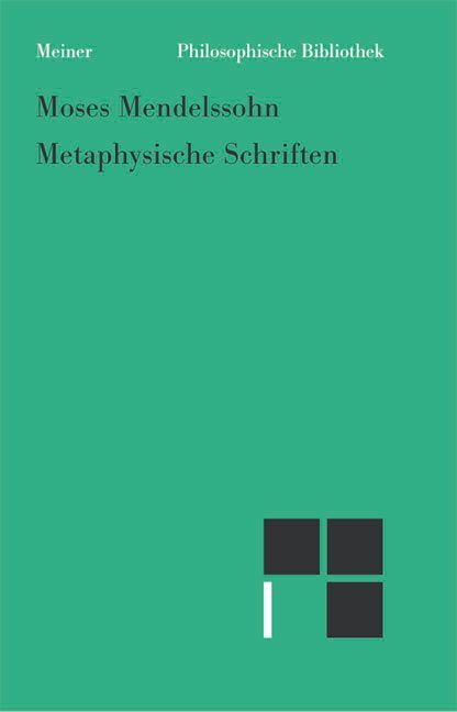 Produktbild: Metaphysische Schriften