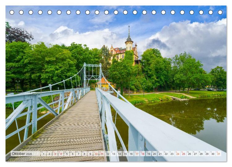 Produktbild: Grimma Impressionen (Tischkalender 2026 DIN A5 quer), CALVENDO Monatskalender