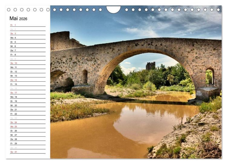 Produktbild: Languedoc-Roussillon - unter der Sonne des Midi (Wandkalender 2026 DIN A4 quer), CALVENDO Monatskalender