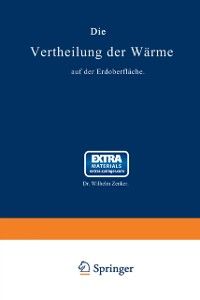 Produktbild: Die Vertheilung der W&auml;rme auf der Erdoberfl&auml;che