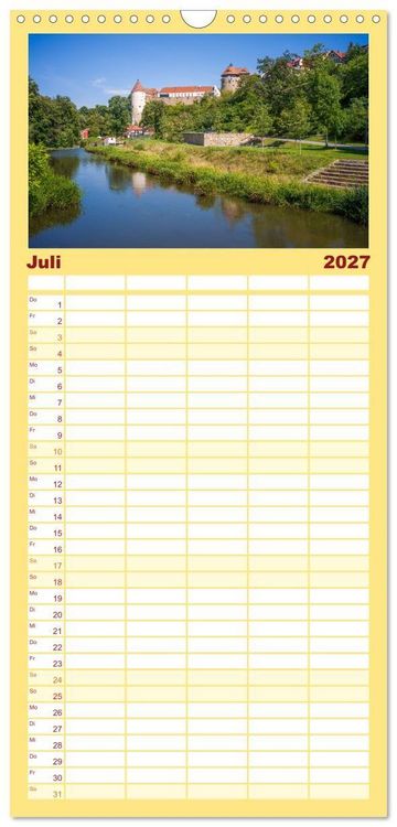 Produktbild: Familienplaner 2027 - Bautzen - Sorbisches Zentrum in der Oberlausitz mit 5 Spalten (Wandkalender, 21 x 45 cm) CALVENDO