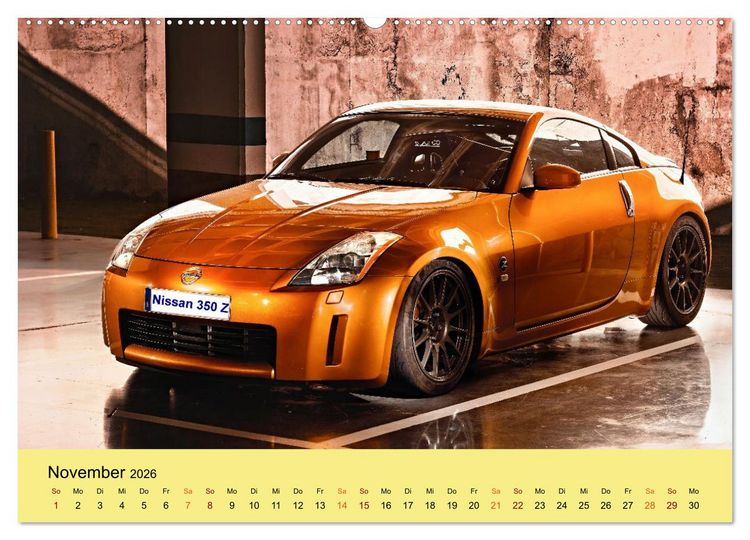 Produktbild: Supersportler mit viel PS (hochwertiger Premium Wandkalender 2026 DIN A2 quer), Kunstdruck in Hochglanz
