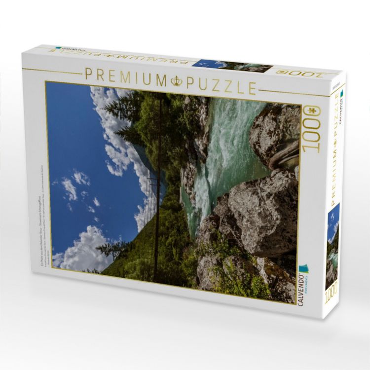 Produktbild: CALVENDO Puzzle Ein Motiv aus dem Kalender Soca - Sloweniens Smaragdfluss | 1000 Teile Lege-Gr&ouml;&szlig;e 64x48cm Foto-Puzzle f&uuml;r gl&uuml;ckliche Stunden