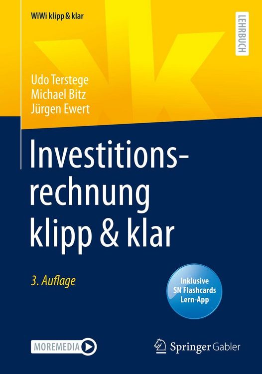 Produktbild: Investitionsrechnung klipp & klar