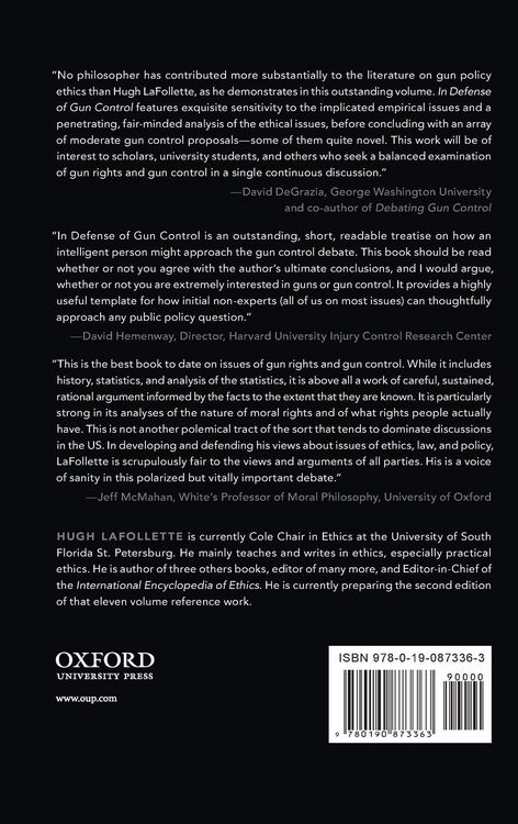 Produktbild: In Defense of Gun Control