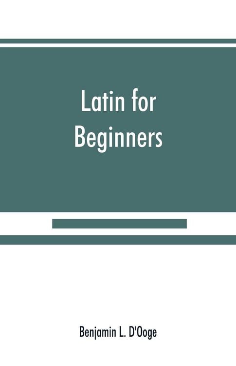 Produktbild: Latin for beginners