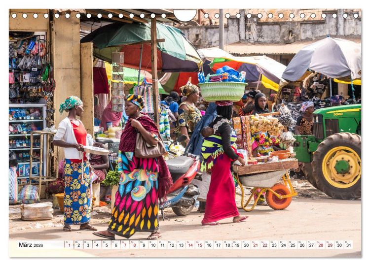 Produktbild: Westafrika - The Gambia (Wandkalender 2026 DIN A4 quer), CALVENDO Monatskalender