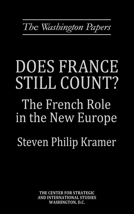 Produktbild: Does France Still Count?