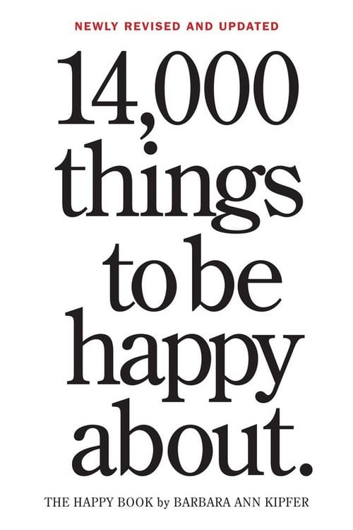 Produktbild: 14,000 Things to Be Happy About. 25th Anniversary Edition