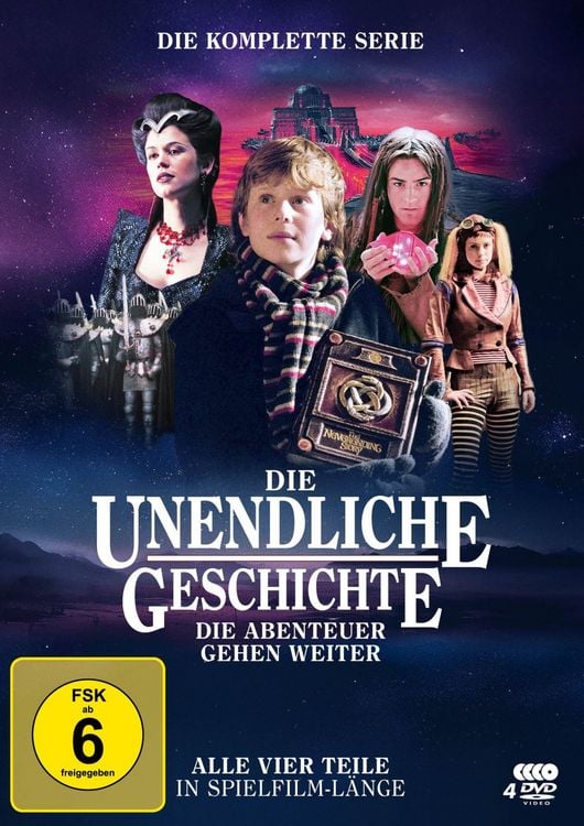 Produktbild: Die unendliche Geschichte - Die Abenteuer gehen weiter (Miniserie) [4 DVDs]