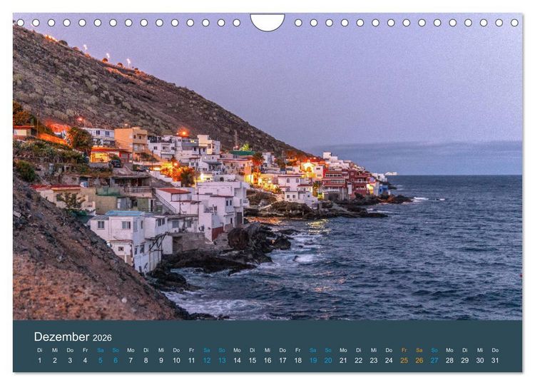 Produktbild: Wundervolles Teneriffa (Wandkalender 2026 DIN A4 quer), CALVENDO Monatskalender