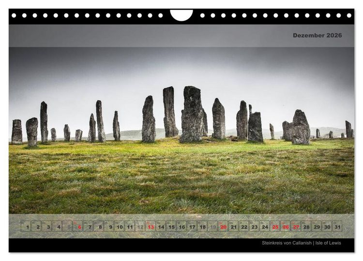 Produktbild: Traumkulisse Schottland (Wandkalender 2026 DIN A4 quer), CALVENDO Monatskalender