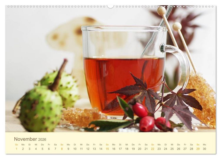 Produktbild: Leckereien aus der K&uuml;che CH - Version (hochwertiger Premium Wandkalender 2026 DIN A2 quer), Kunstdruck in Hochglanz